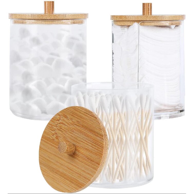 Latitude Run® Acrylic Bathroom Storage Container Wayfair